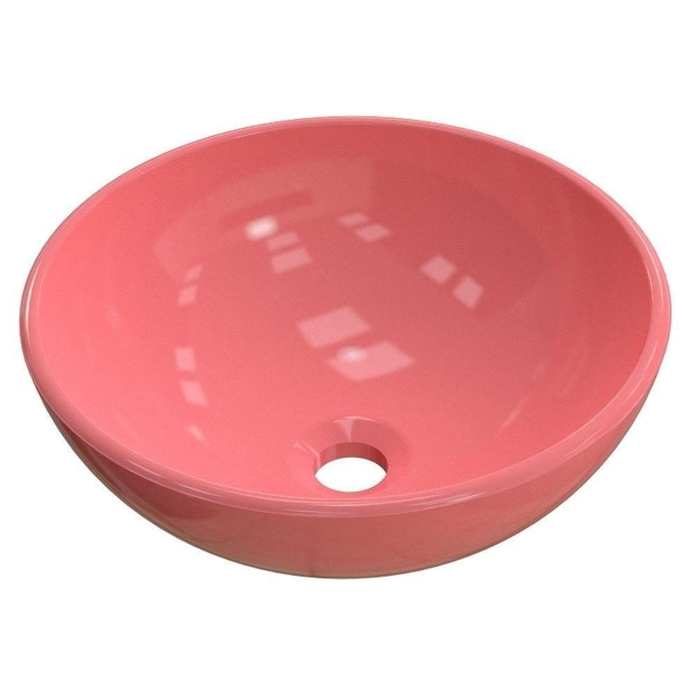 Cuba Pia De Apoio Redonda Bowl Rosa