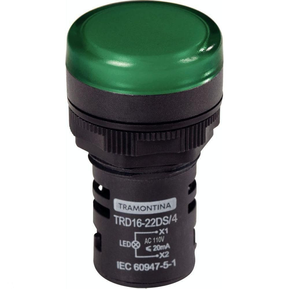 Sinalizador Tramontina Trd16-22ds/4 110 V Verde Tramontina