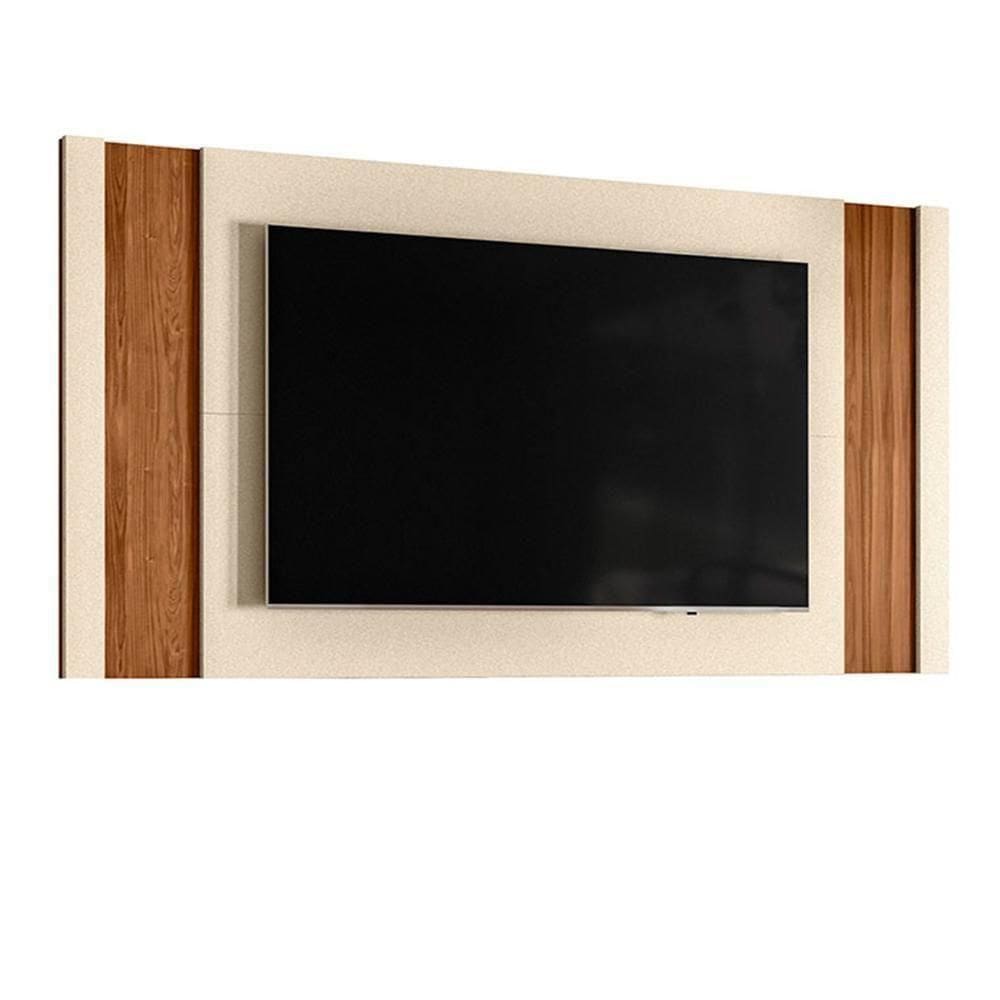 Painel Extensível Real Pérola Metalizado-cinamomo Mel Para Até 65? - Mobler Pérola Metalizado-cinamomo Mel
