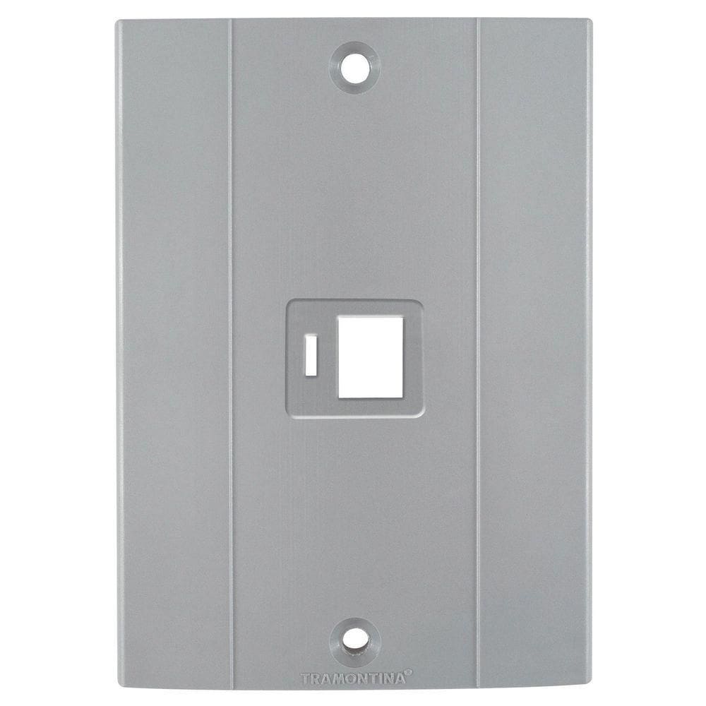 Tampa Com Suporte Para 1 Tomada Rj 45 Para Conduletes Plastibox Tramontina