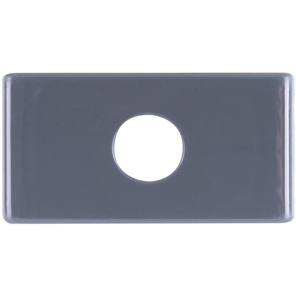 Módulo Tampo Com 1 Furo 9,5 Mm Tramontina Grafite Tramontina