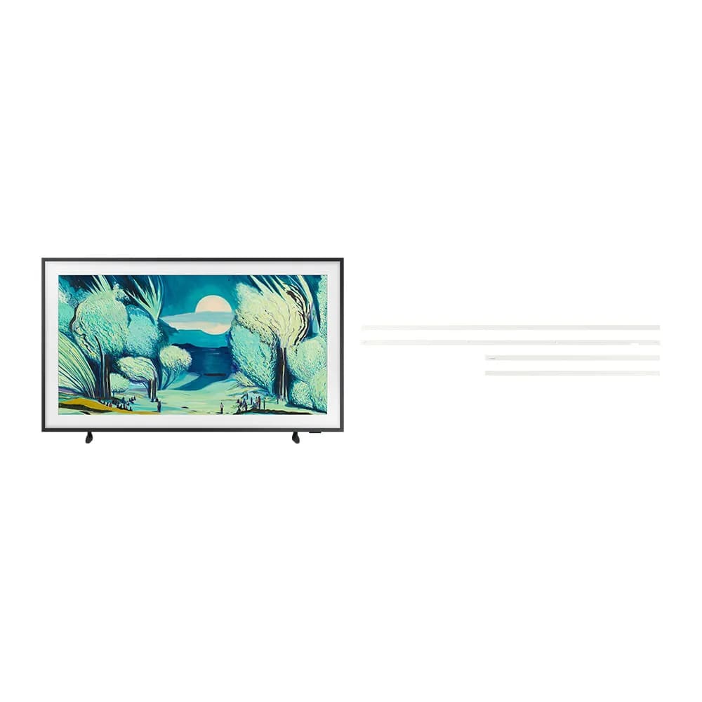 Vision AI TV 55” The Frame 4K LS03F 2025 + Moldura para Smart TV 55” The Frame cor branco
