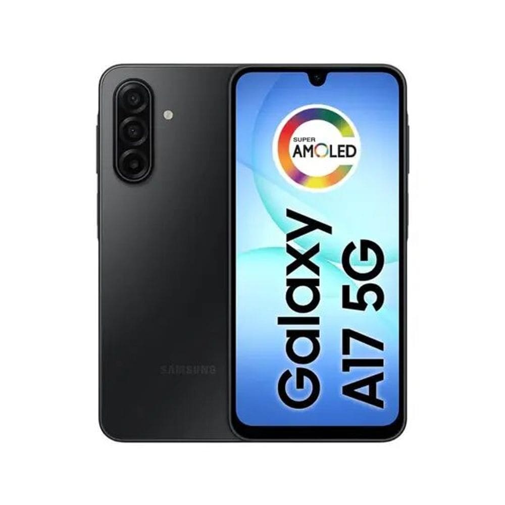 Smartphone Samsung Galaxy A17 5G 256GB - Preto, RAM 8GB, Tela 6.7”, Câmera Tripla 50MP + Selfie 13MP