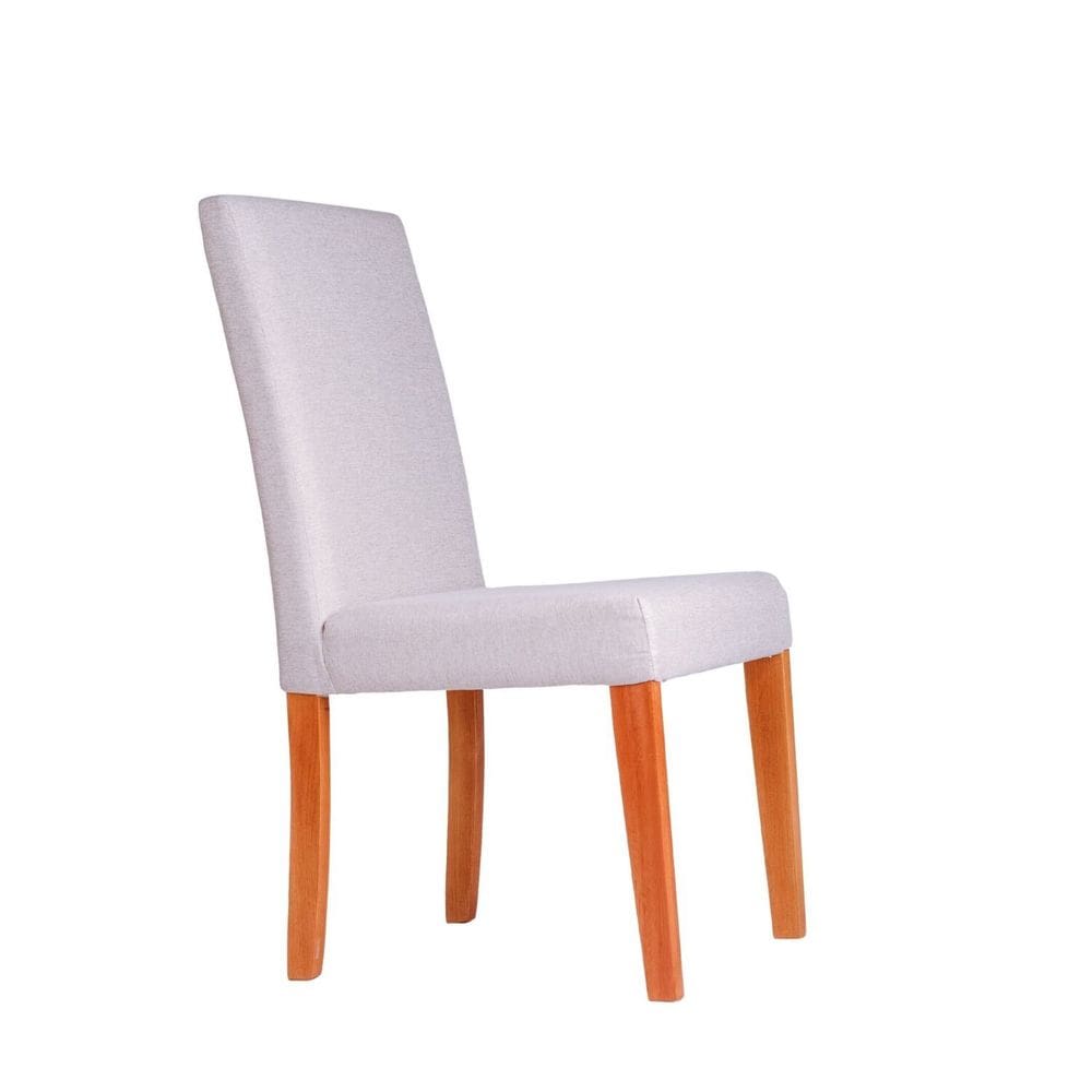 Cadeira para Sala de Jantar 89cm X 47cm Veste Cru / Mel