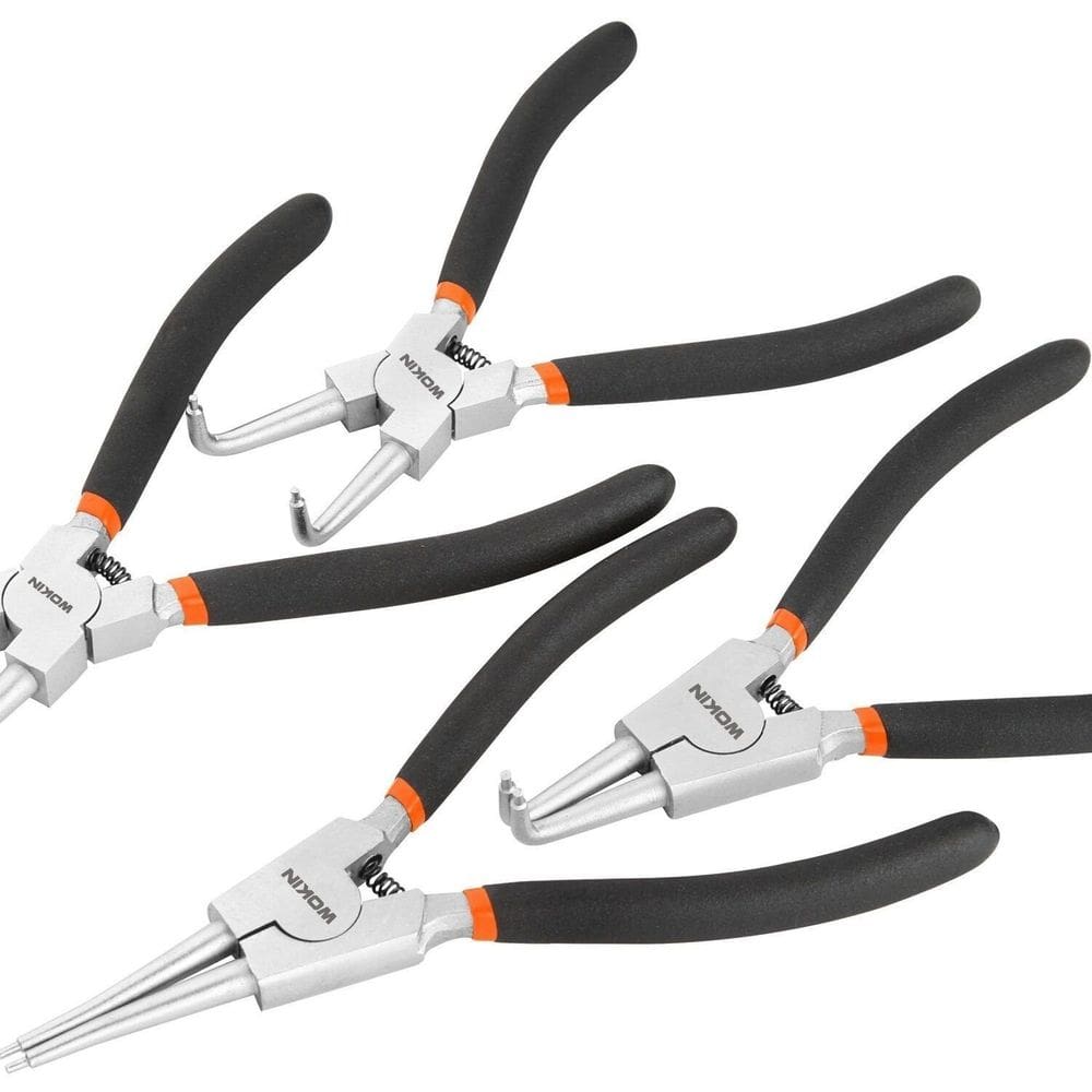 Conjunto de Alicates de Anéis 4 Peças Wokin Industrial