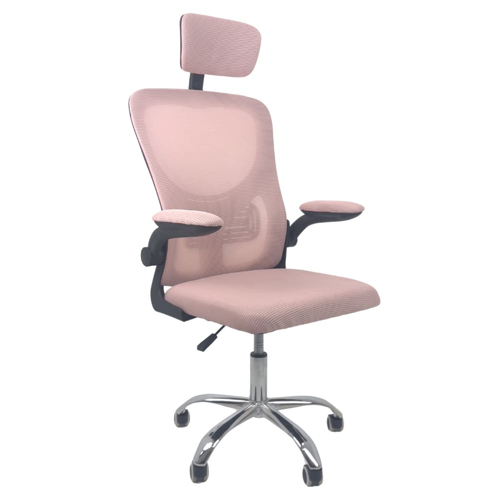 Cadeira de Escritório Diretor Oficial Vegas com apoio Rosa Preto