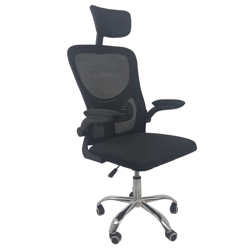 Cadeira de Escritório Diretor Oficial Vegas com apoio Preto