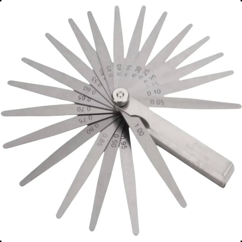 3X Calibre De Folga Regulagem Válvula 20 Lâminas Cabeçote Ca