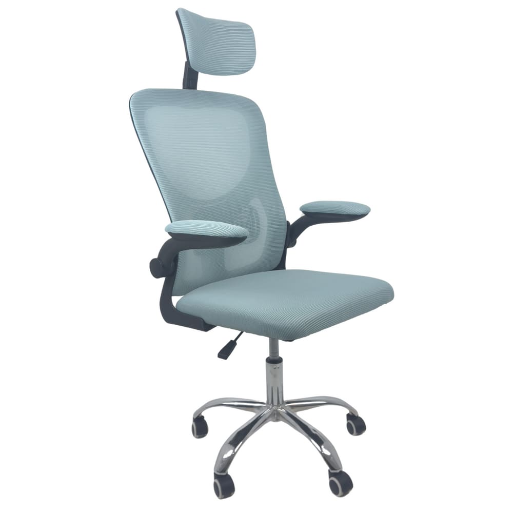 Cadeira de Escritório Diretor Oficial Vegas com apoio Azul Preto