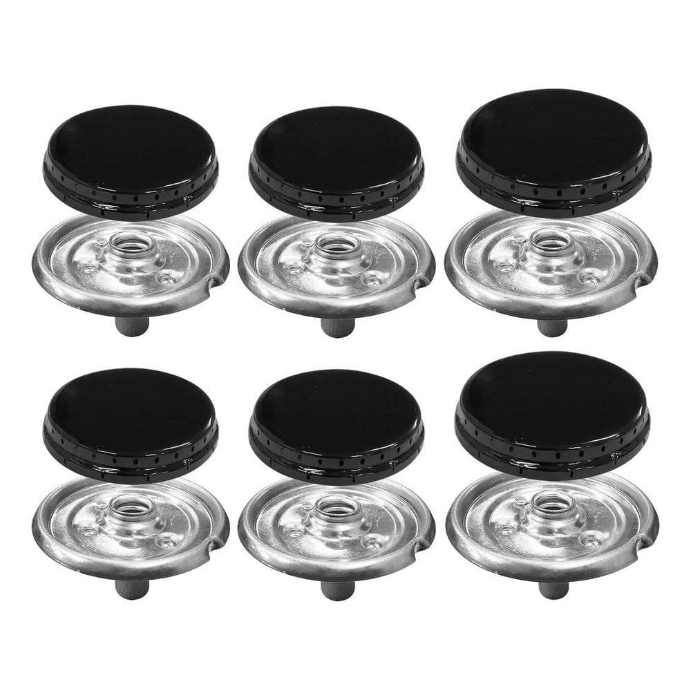 3X Kit 6 Bocas Para Fogão Esmaltec Queimadores + Espalhadore