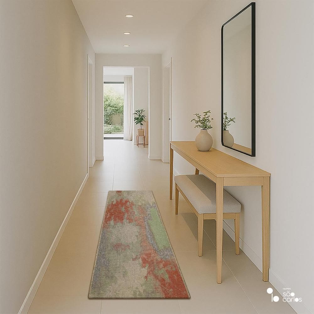 Tapete Elemento Aqua 66x180cm Tapetes São Carlos