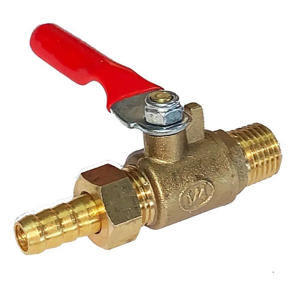 3X Registro Compressor Ar 1/4 Para Mangueira 5/16 Chiaperi