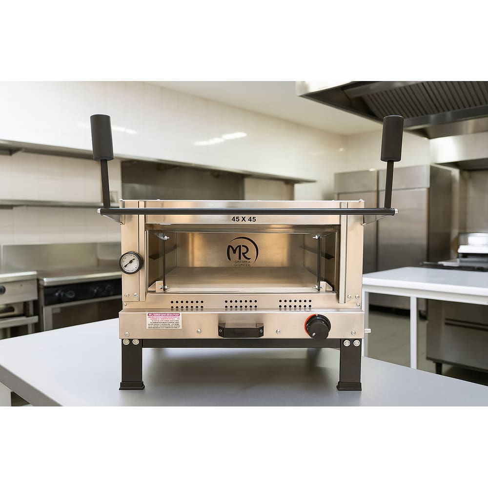 Forno Industrial Refratario 45x45 A Gás Para Pizza Leona