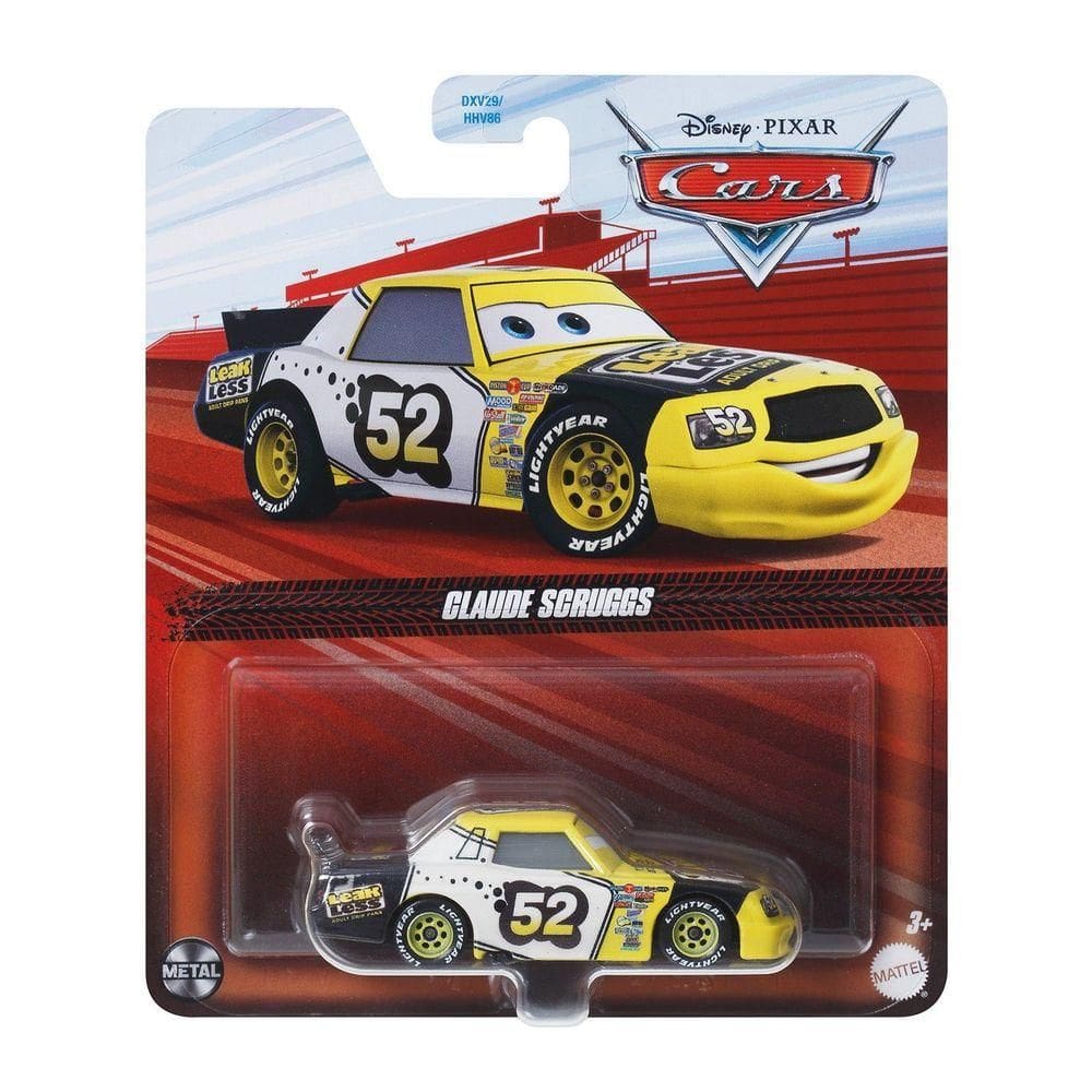 Disney Pixar Carros Claude Scruggs - Mattel