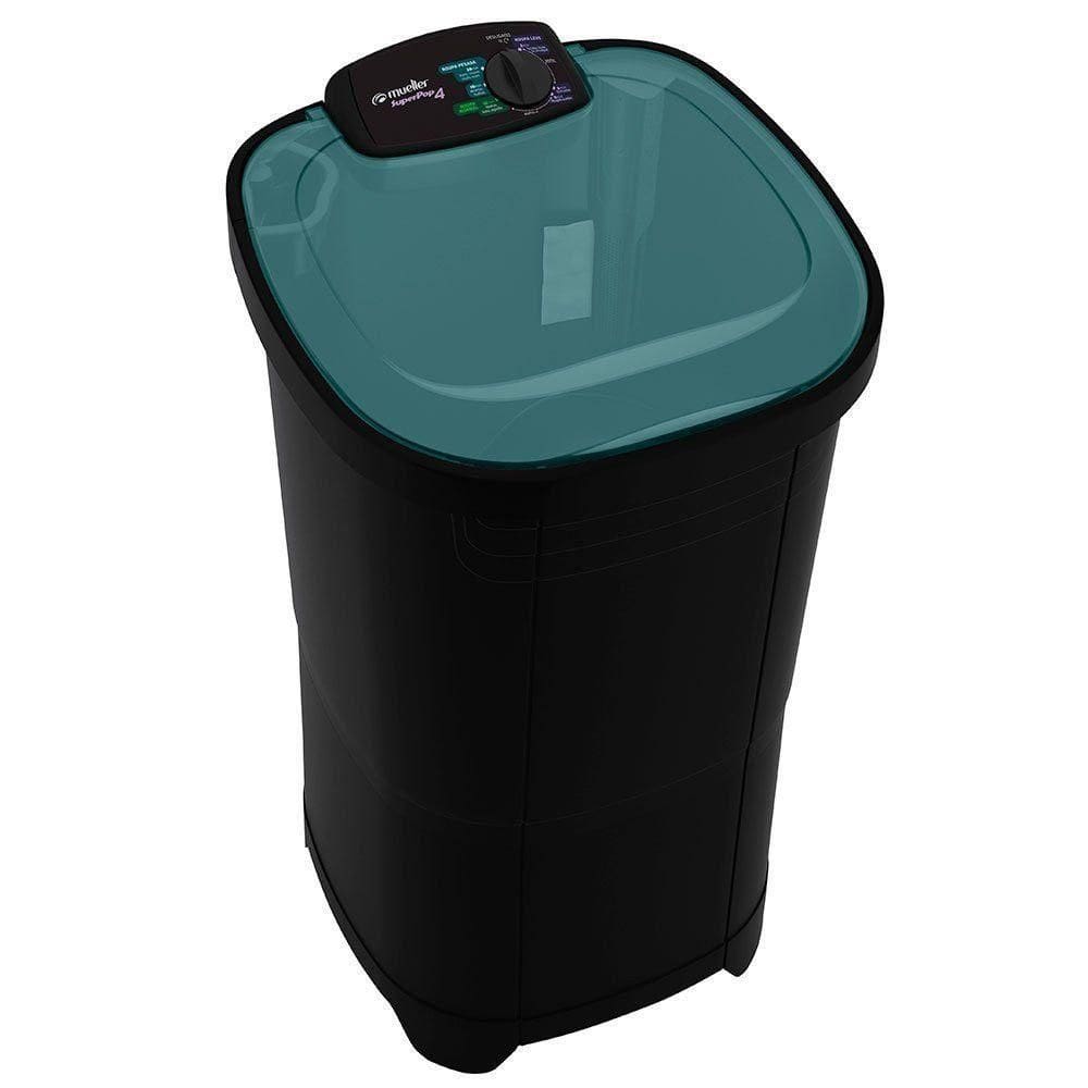 Tanquinho Mueller Superpop 4kg Semiautomático Preto 220V