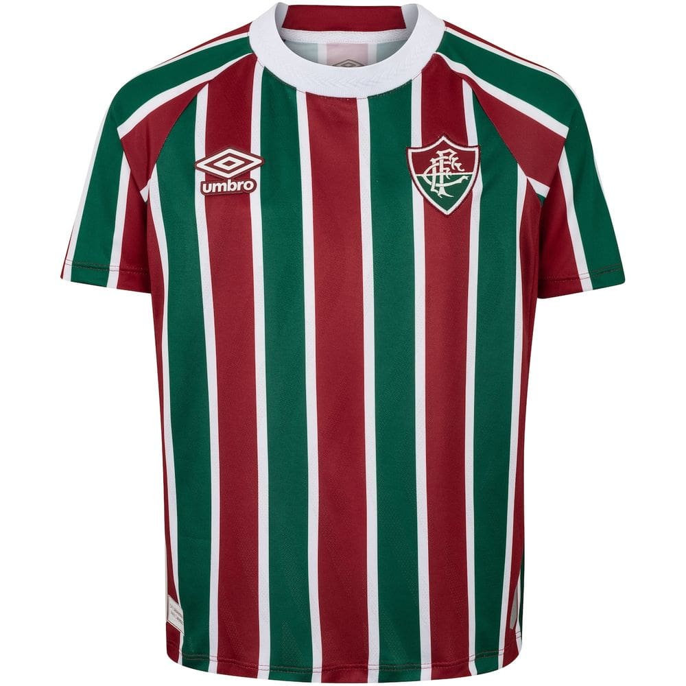 Camisa do Fluminense I 25 Umbro Juvenil Torcedor