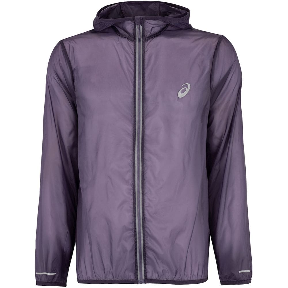 Jaqueta Masculina ASICS com Capuz Ultraleve Packable Repelente à Água