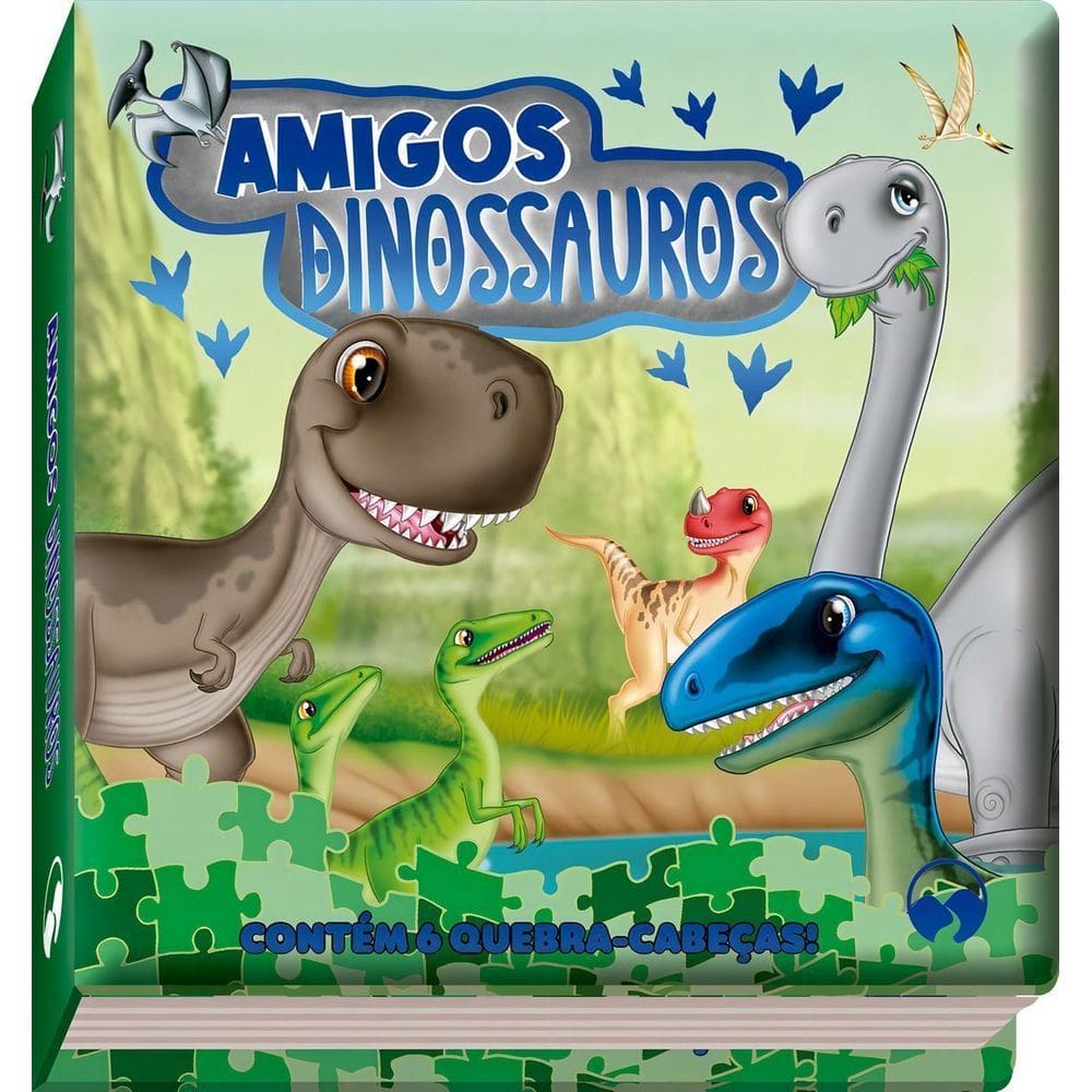 Amigos Dinossauros - Quebra-cabeça