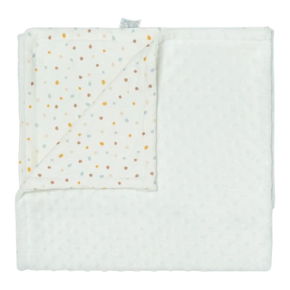 Cobertor Bebê Fleece 3D Fun Diversão Off White - Hug