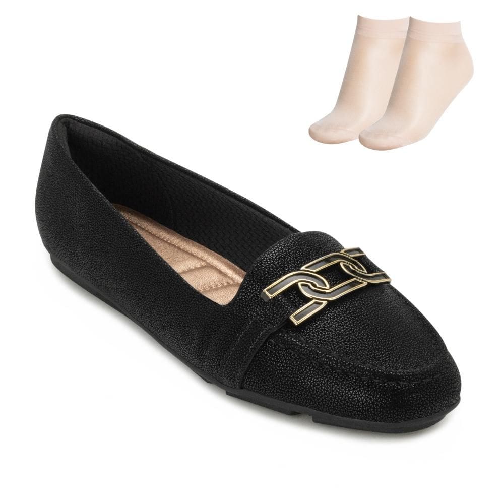 Sapatilha Piccadilly e Meia P PD25-12203