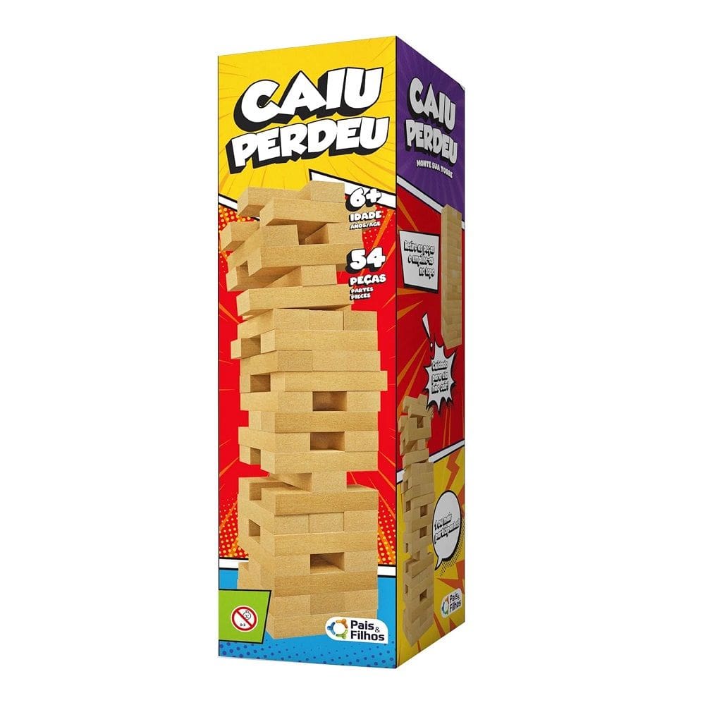 Caiu Perdeu 54 Peças - Pais & Filhos
