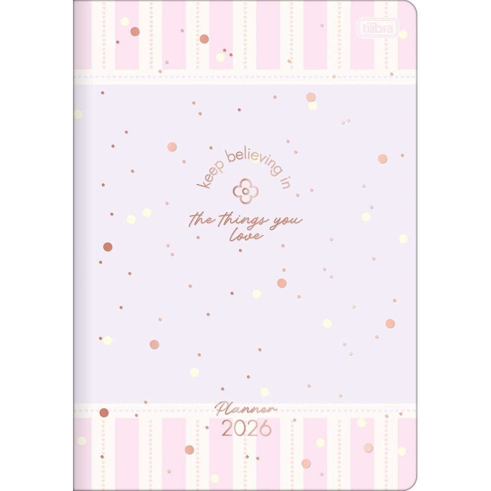 Agenda Planner Grampeada Soho 2026 Tilibra
