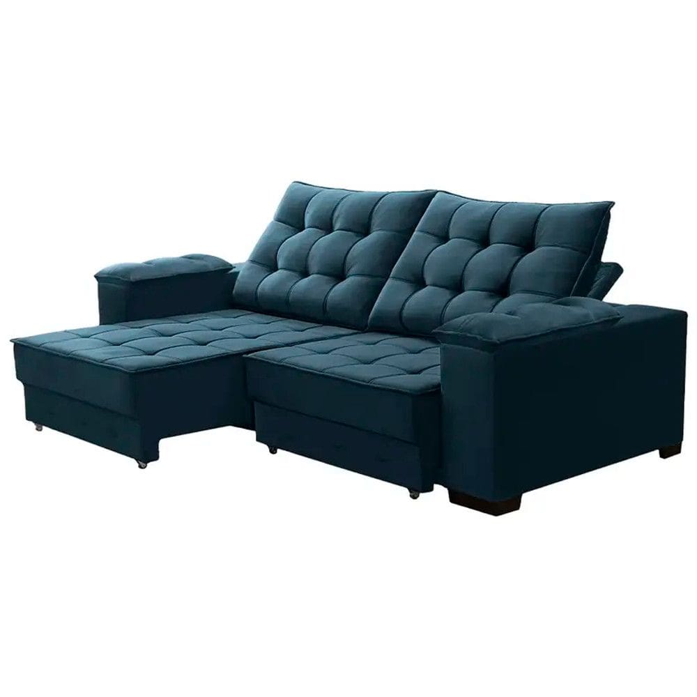 Sofa Retratil e Reclinavel 230cm Toronto Jandaia