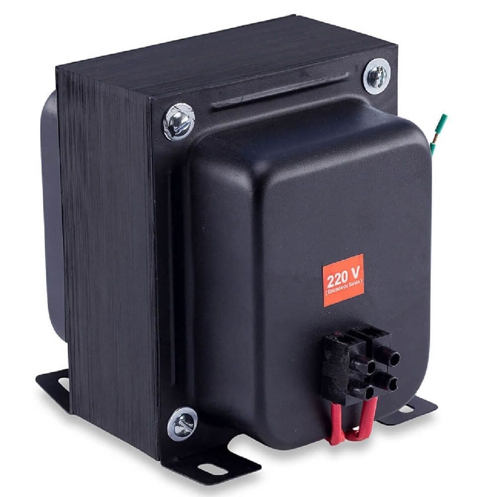 Autotransformador Caneca Metálica Bivolt 5000VA 20 Amperes - 131600001 - FORCELINE