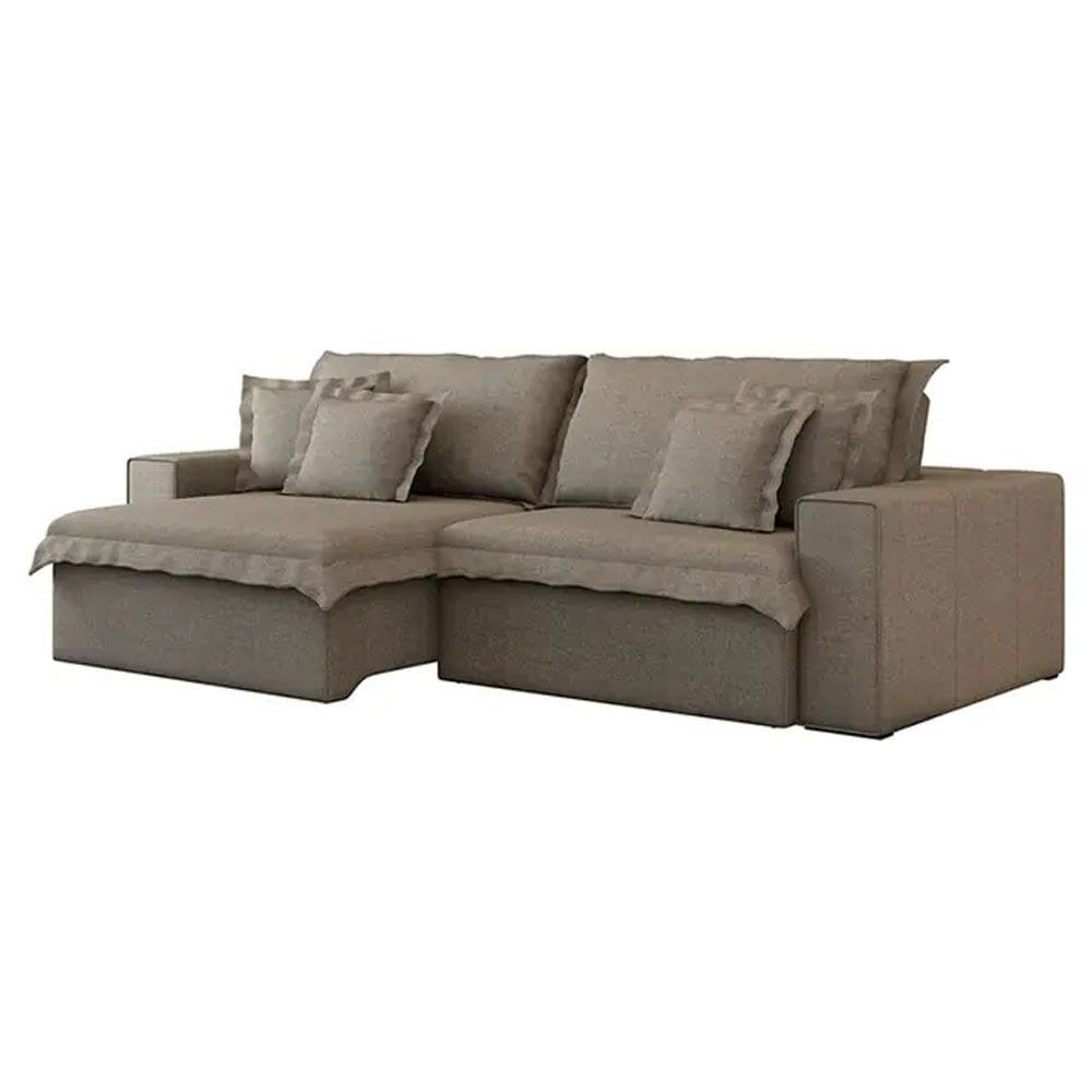 Sofá Retrátil e Reclinável 270cm Escócia Fabone