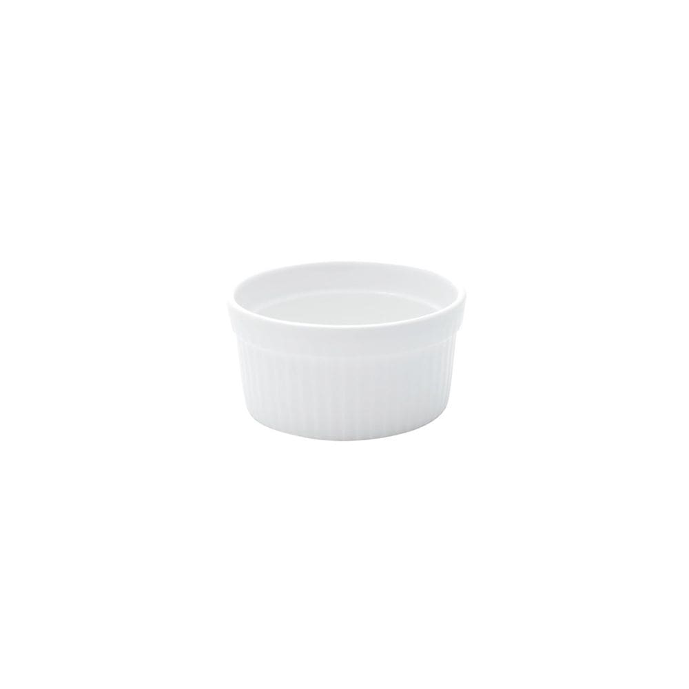 Ramequim Mini Porcelana Branco Forno 270ml 10cm