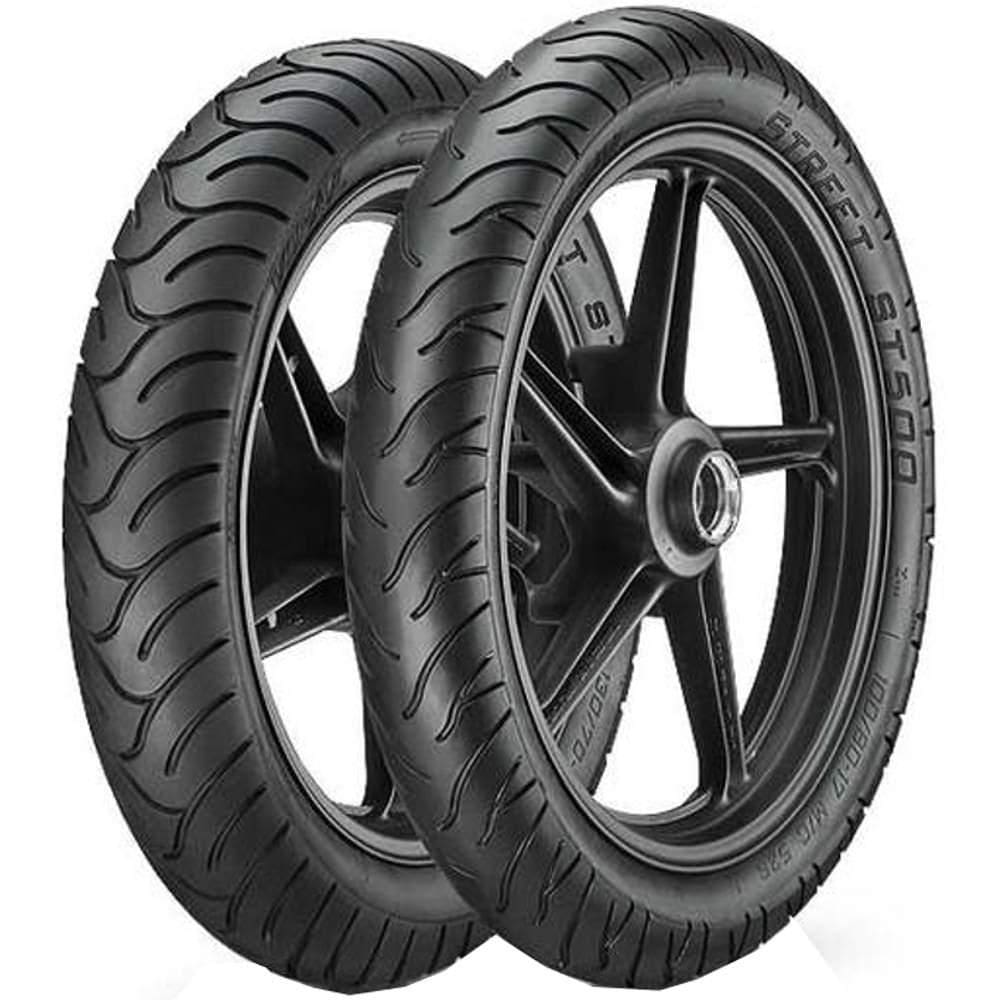 Par Pneu Cbr 250r Cbx 250 140/70-17 + 100/80-17 St500 Vipal