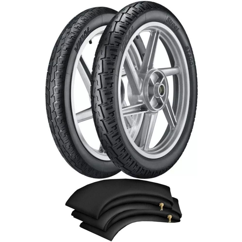 Kit Pneu Hunter 90 Super 100 275-17 + 60/100-17 St300 Vipal