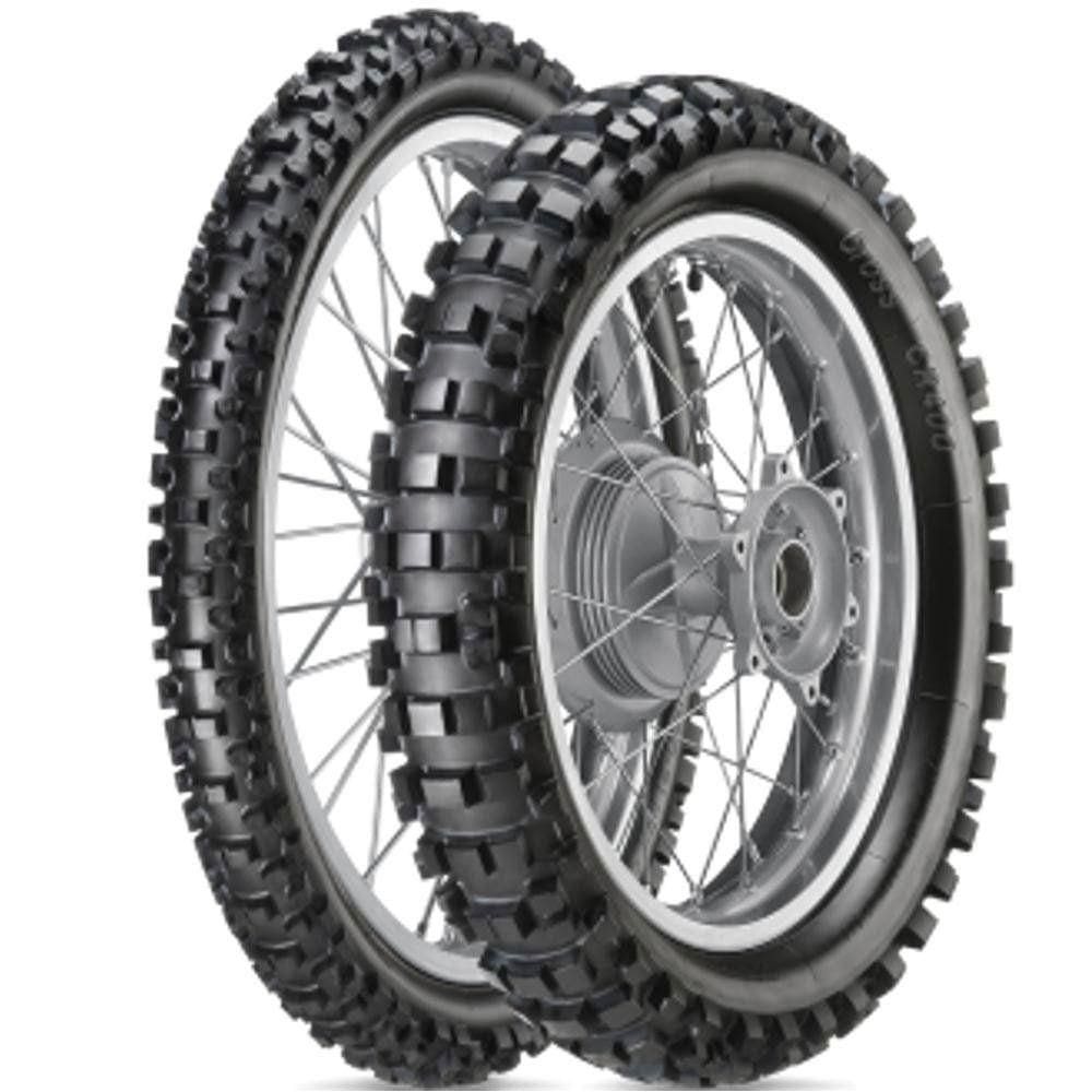 Par Pneu Crf 230F 110/100-18 + 80/100-21 Cr400 Vipal