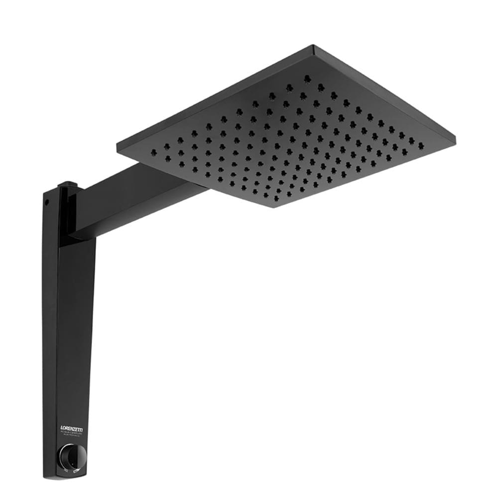 Chuveiro Acqua Century Eletrônico Preto 7500 Watts 220 Volts - 750600 - LORENZETTI