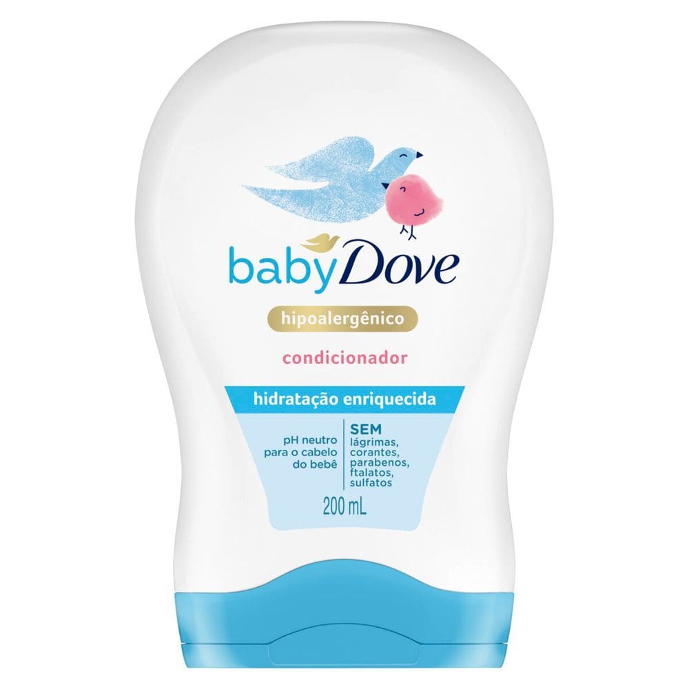 Condicionador Dove Baby Hidratação Enriquecida com 200ml