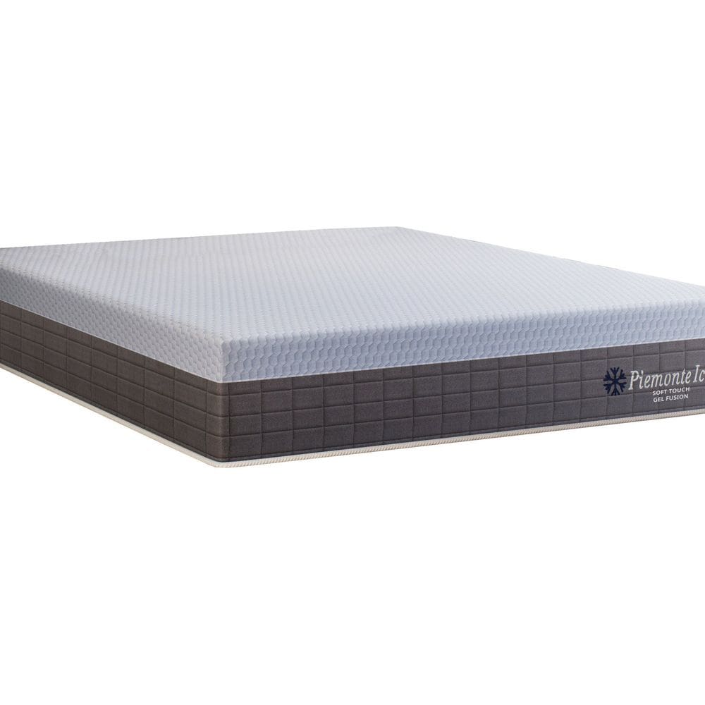 Colchão Viúva Molas Molas ensacadas Ensacadas Piemonte Ice 32cm X 128cm Line Premier Orthoflex Cinza /Branco