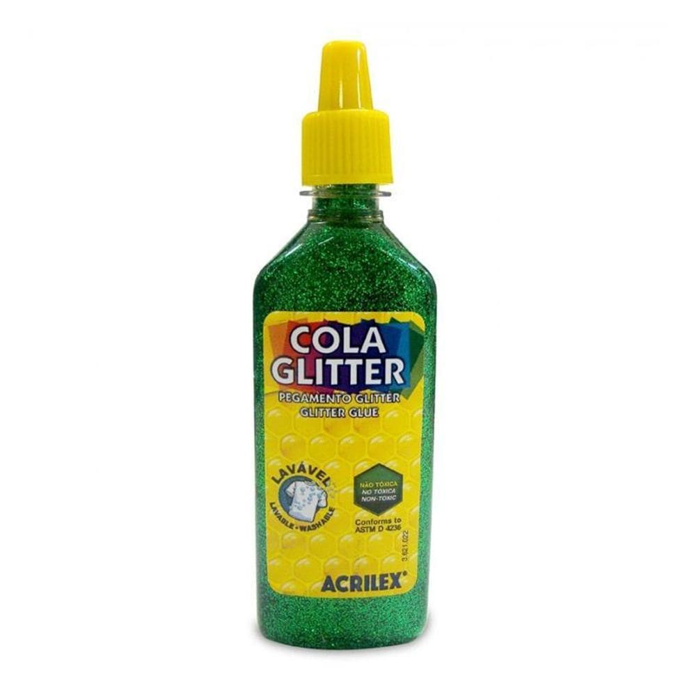 Cola Glitter 23g verde 206 Acrilex