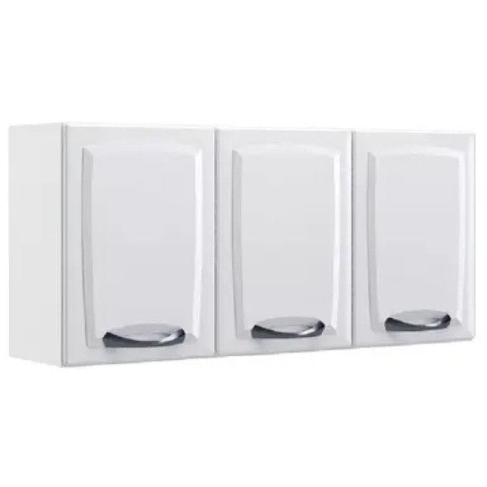 Armário Aéreo 120cm 3 Portas Aço Premium Itatiaia