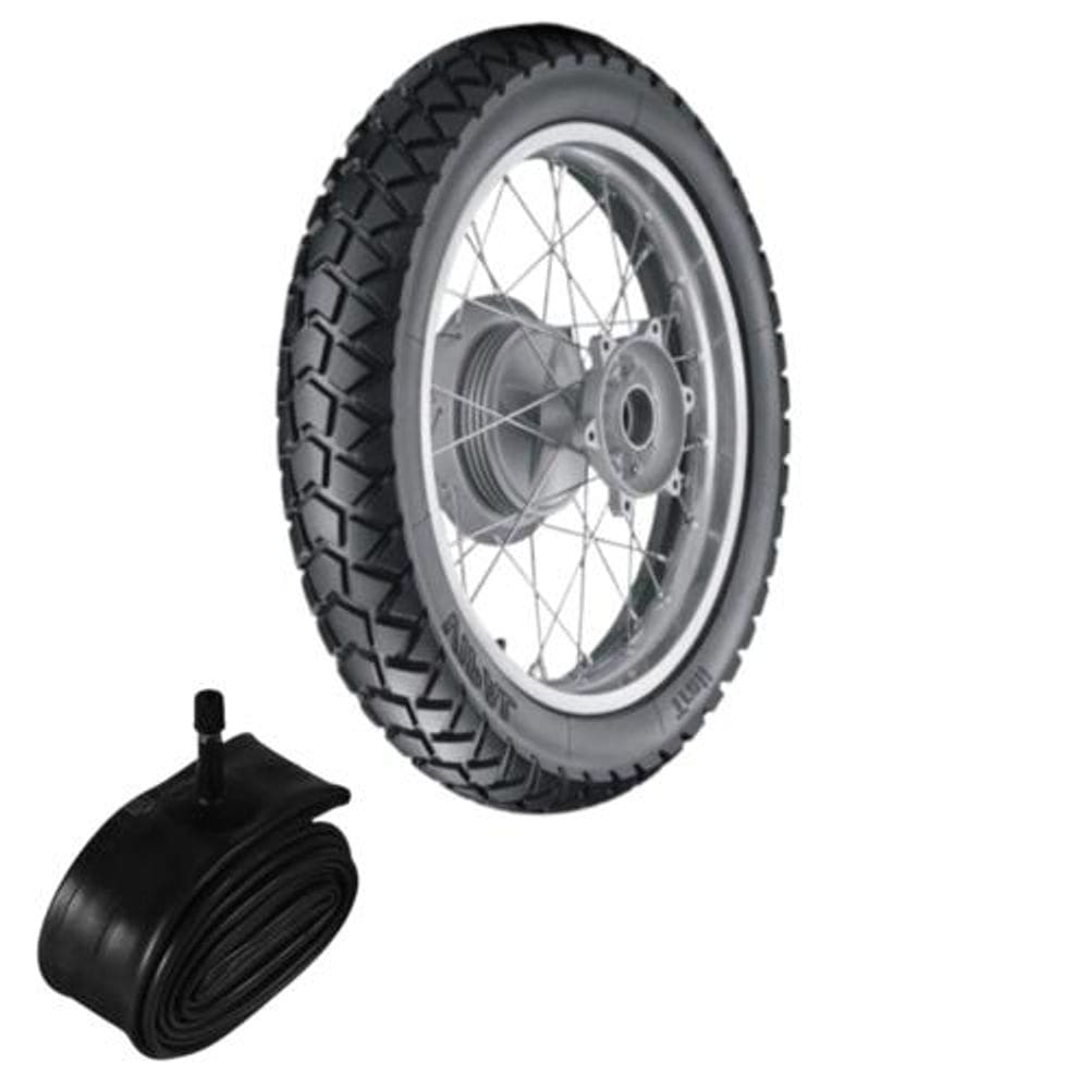 Kit Pneu XRE 300 90/90-21 Tr300 Vipal + Câmara