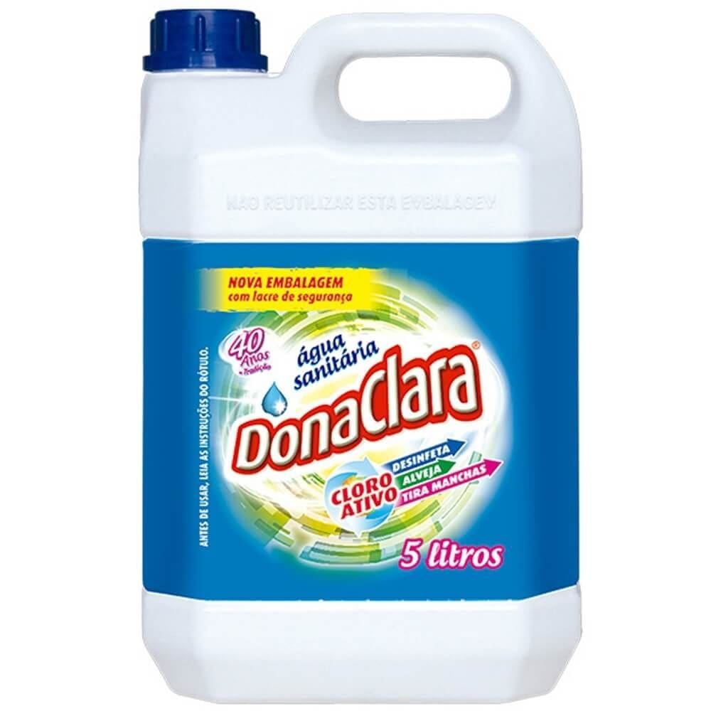 Água Sanitária 5 Litros - 1002 - DONA CLARA