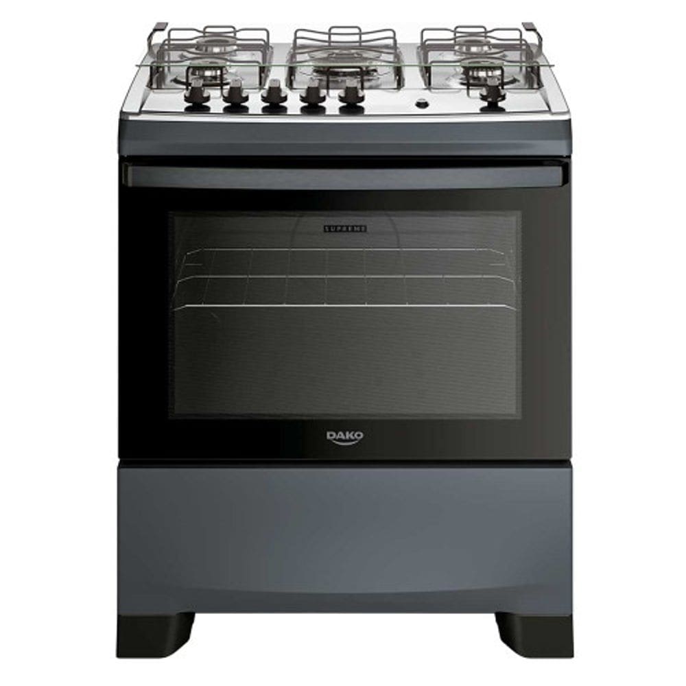 Fogão 5 Bocas com Mesa Inox Dako Supreme