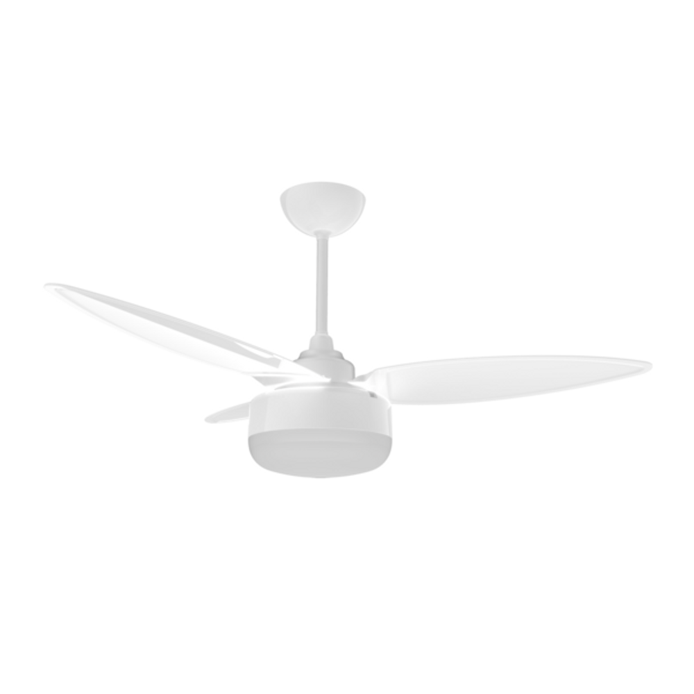 Ventilador de Teto com Controle Remoto Easy Eco Inverter 3 Pás 105cm Branco Bivolt Ventisol