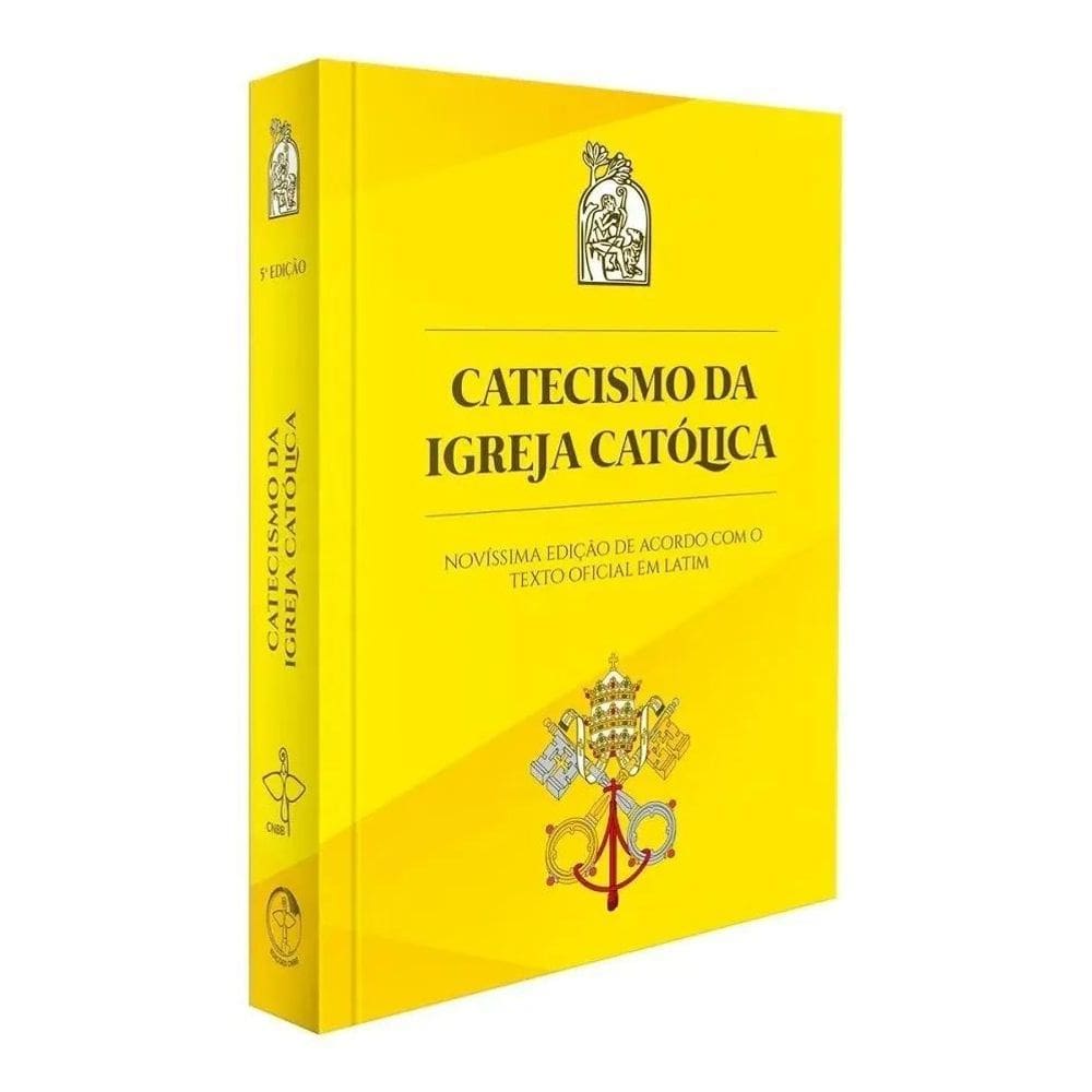 3X Catecismo Da Igreja Católica Nova Capa Nova Edição Médio