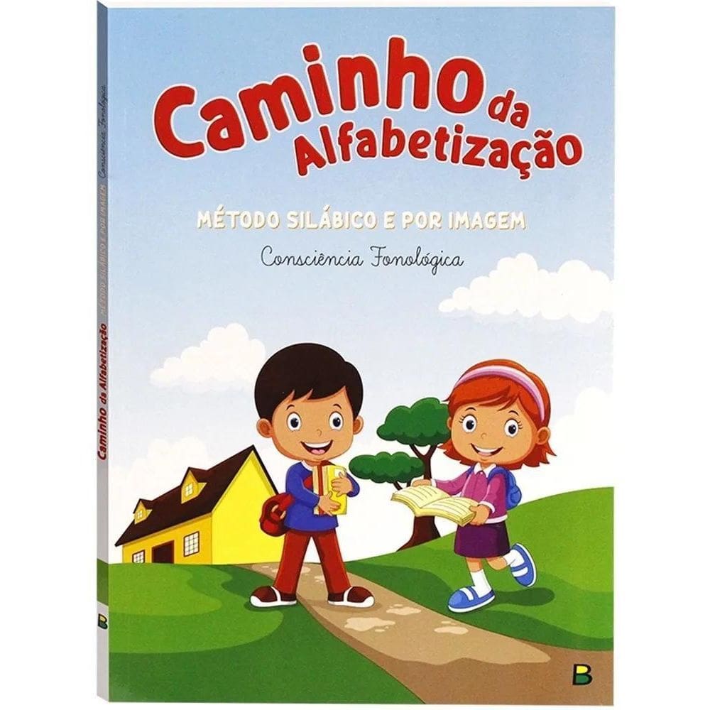 3X Livro Cartilha Caminho Da Alfabetização Nova Ortografia