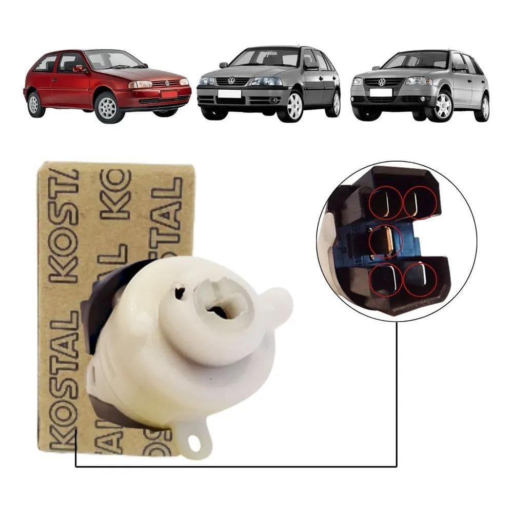 3X Comutador De Ignição Vw Gol Parati Saveiro 95/07 5T Origi