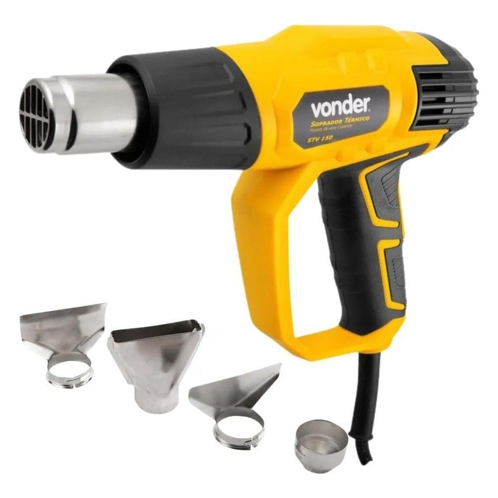 3X Soprador Térmico Profissional Assoprador Pistola Ar Quent