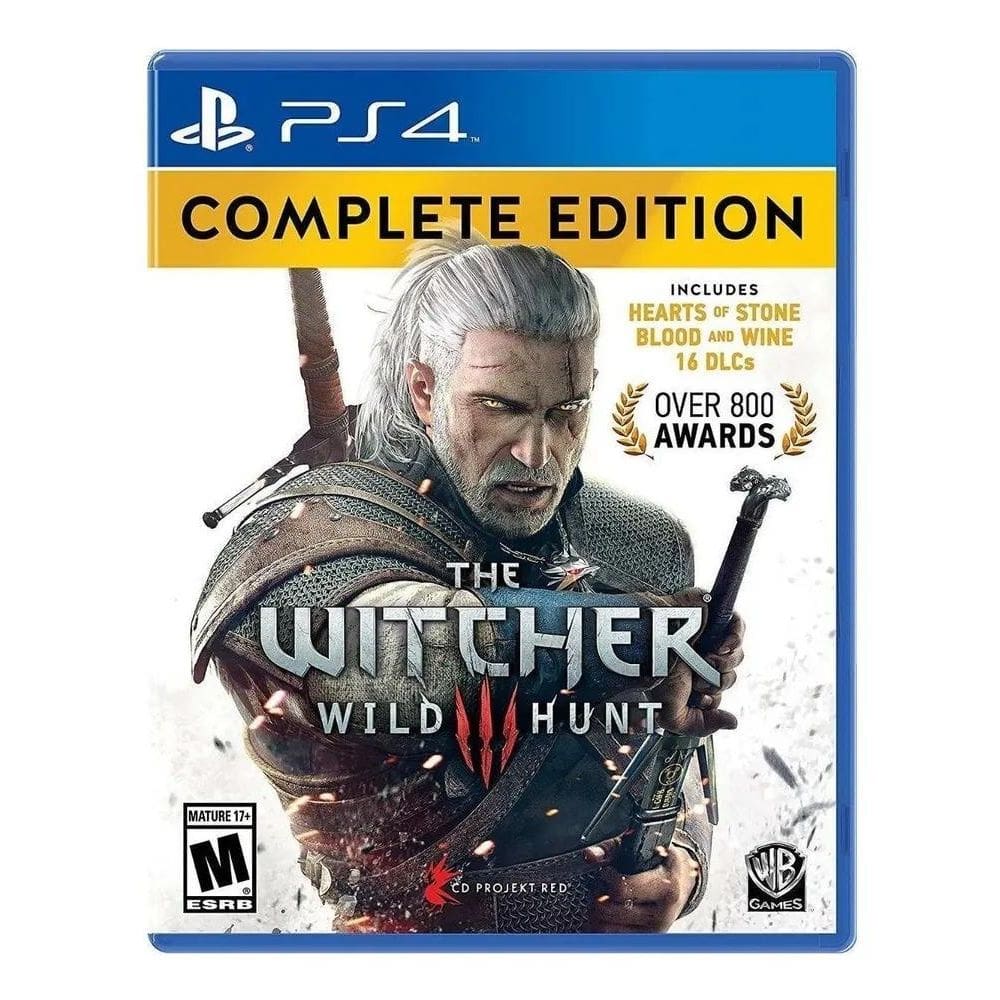 3X The Witcher 3: Wild Hunt Complete Edition  Físico