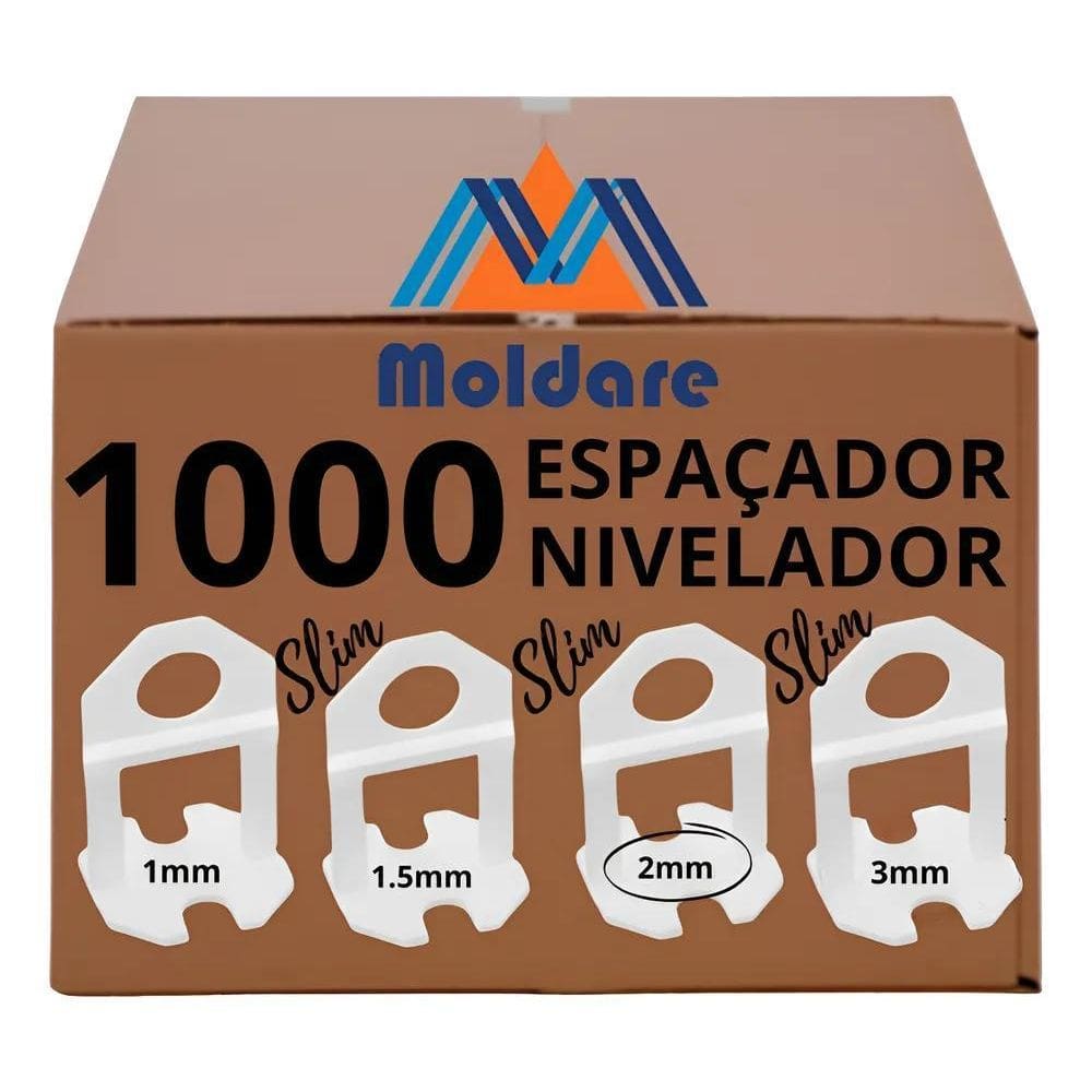 3X 1000 Nivelador Piso Porcelanatos Cerâmicas 1Mm 1,5Mm 2Mm