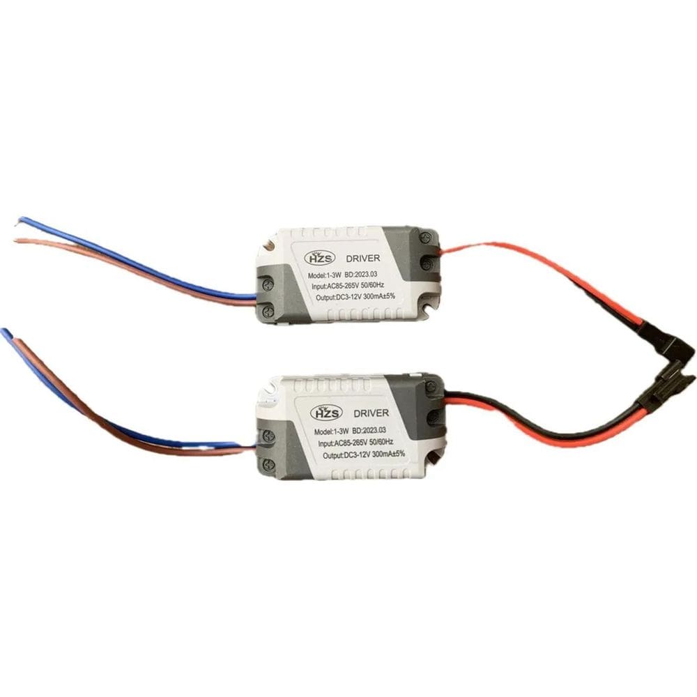 3X Driver Led Reator Fonte Para Plafon 1W X 3W Bivolt