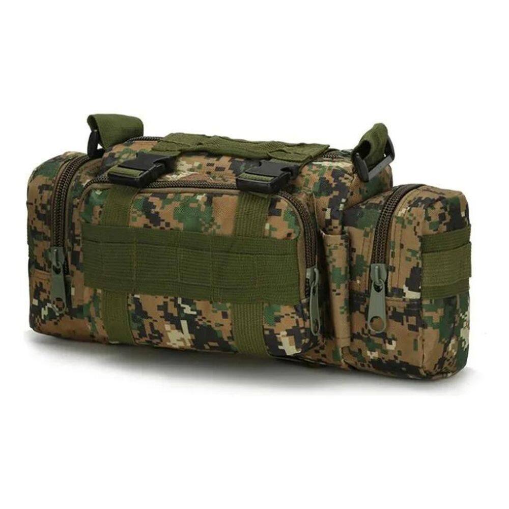 3X Pochete Militar Bornal Tatica Impermeavel Cintura Ou Moch
